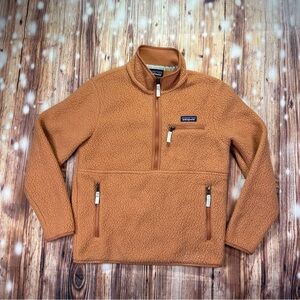 Patagonia Peach Fleece Jacket Retro Size XS